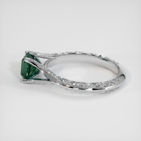 1.02 Ct. Sapphire Ring, 18K White Gold 4