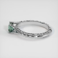 0.81 Ct. Bi Color Sapphire Ring, 18K White Gold 4