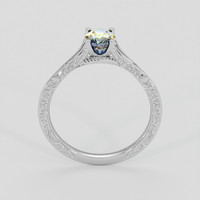 1.08 Ct. Bi Color / Parti Sapphire Ring, 18K White Gold 3