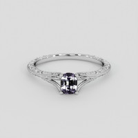0.90 Ct. Bi Color / Parti Sapphire Ring, 18K White Gold 1