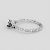 0.90 Ct. Bi Color / Parti Sapphire Ring, 18K White Gold 4