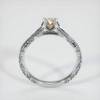 0.60 Ct. Sapphire Ring, 18K White Gold 3