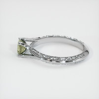 0.60 Ct. Sapphire Ring, 18K White Gold 4