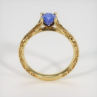 0.73 Ct. Sapphire Ring, 14K Yellow Gold 3