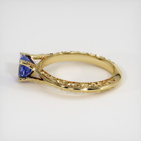 0.73 Ct. Sapphire Ring, 14K Yellow Gold 4