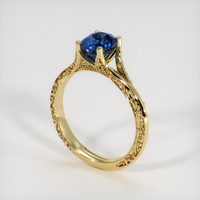 1.30 Ct. Sapphire Ring, 14K Yellow Gold 2