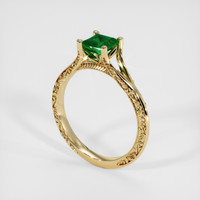 0.77 Ct. Gemstone Ring, 14K Yellow Gold 2