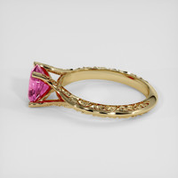 1.63 Ct. Pink Spinel Ring, 14K Yellow Gold 4