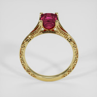 1.89 Ct. Reddish Pink Malaya Garnet Ring, 14K Yellow Gold 3