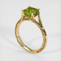 2.10 Ct. Gemstone Ring, 14K Yellow Gold 2