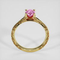 1.14 Ct. Pink Spinel Ring, 14K Yellow Gold 3