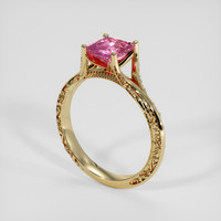 1.52 Ct. Pink Spinel Ring, 14K Yellow Gold 2