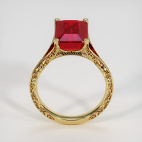 5.02 Ct. Ruby Ring, 14K Yellow Gold 3