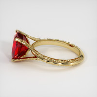 4.32 Ct. Ruby Ring, 14K Yellow Gold 4