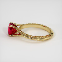 1.44 Ct. Ruby Ring, 14K Yellow Gold 4