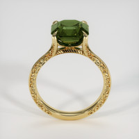4.66 Ct. Green Sapphire Ring, 14K Yellow Gold 3