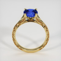 2.34 Ct. Blue Sapphire Ring, 14K Yellow Gold 3