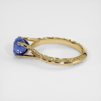 1.71 Ct. Blue Sapphire Ring, 14K Yellow Gold 4