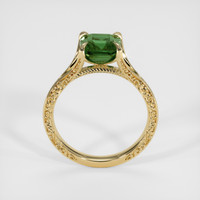 2.53 Ct. Green Sapphire Ring, 14K Yellow Gold 3