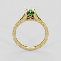 1.41 Ct. Green Sapphire Ring, 14K Yellow Gold 3