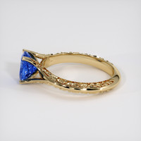 1.48 Ct. Blue Sapphire Ring, 14K Yellow Gold 4