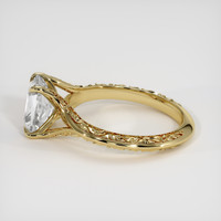 1.95 Ct. White Sapphire Ring, 14K Yellow Gold 4