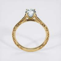 1.79 Ct. Bluish Green Sapphire Ring, 14K Yellow Gold 3