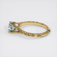 1.79 Ct. Bluish Green Sapphire Ring, 14K Yellow Gold 4