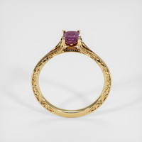 0.81 Ct. Sapphire Ring, 14K Yellow Gold 3
