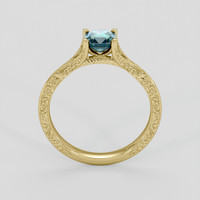 1.12 Ct. Bi Color Sapphire Ring, 14K Yellow Gold 3