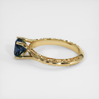 1.07 Ct. Sapphire Ring, 14K Yellow Gold 4