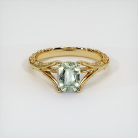 1.32 Ct. Sapphire Ring, 14K Yellow Gold 1