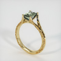 1.32 Ct. Sapphire Ring, 14K Yellow Gold 2