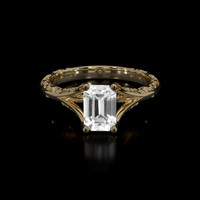 1.17 Ct. Sapphire Ring, 14K Yellow Gold 1