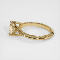 1.03 Ct. Sapphire Ring, 14K Yellow Gold 4