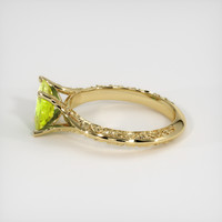 2.08 Ct. Bi Color Sapphire Ring, 18K Yellow Gold 4