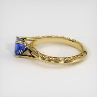 1.22 Ct. Bi Color Sapphire Ring, 18K Yellow Gold 4