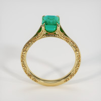 1.64 Ct. Emerald Ring, 18K Yellow Gold 3