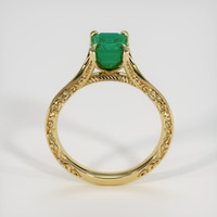 1.74 Ct. Emerald Ring, 18K Yellow Gold 3