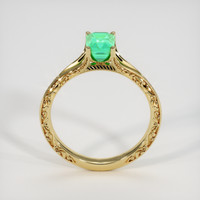 1.89 Ct. Emerald Ring, 18K Yellow Gold 3