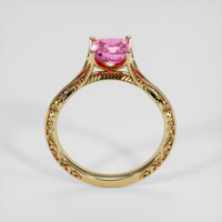 1.52 Ct. Pink Spinel Ring, 18K Yellow Gold 3