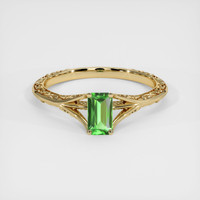 0.54 Ct. Gemstone Ring, 18K Yellow Gold 1