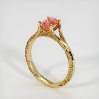 1.80 Ct. Sapphire Ring, 18K Yellow Gold 2