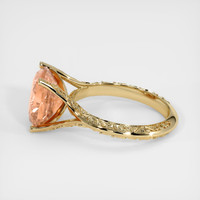 5.19 Ct. Sapphire Ring, 18K Yellow Gold 4