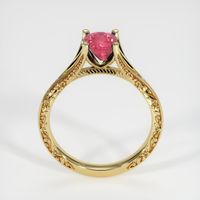 1.20 Ct. Ruby Ring, 18K Yellow Gold 3