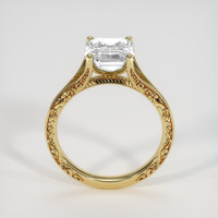 2.23 Ct. White Sapphire Ring, 18K Yellow Gold 3