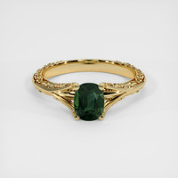 1.86 Ct. Sapphire Ring, 18K Yellow Gold 1