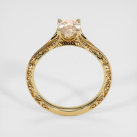 1.75 Ct. Padparadscha Sapphire Ring, 18K Yellow Gold 3