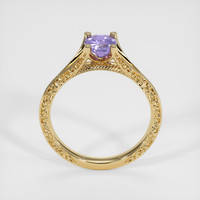 1.07 Ct. Sapphire Ring, 18K Yellow Gold 3