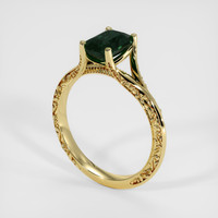 1.57 Ct. Sapphire Ring, 18K Yellow Gold 2